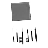 HOMOCONO 7stücke Teiliges Reinigungsset Für Effiziente Reinigungsbürsten Und Werkzeuge Zur Pflege Und Wartung Von Hörgeräten Und Hörhilfen