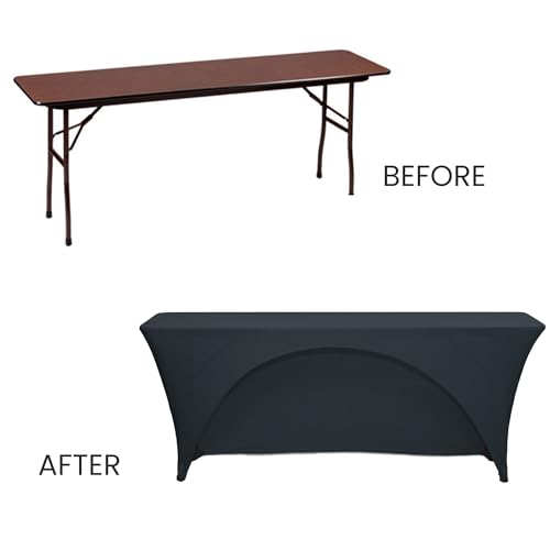 image for YOUR CHAIR COVERS - Spandex 6 Ft x 18 Inches, Narrow Classroom Open Ba