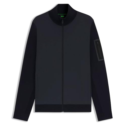 Boss K_Momentum-x Hy Chaqueta de Punto, 402Dark Blue, XXL para Hombre
