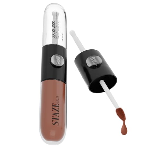 Staze Gloss Lock 2-in-1 Liquid Lipstick 7g 04 I'm Shy - Image 2