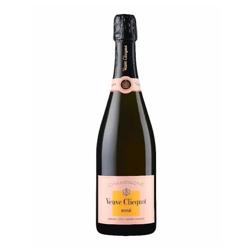Freixenet ICE Rosé D.O. Cava, Halbtrocken, 12,5% Alkohol (1 x 0,75 l Flaschen) – Sommergetränk aus feinsten Rebsorten 3 Veuve Clicquot Rosé Champagner mit Geschenkverpackung (1 x 0.75 l)