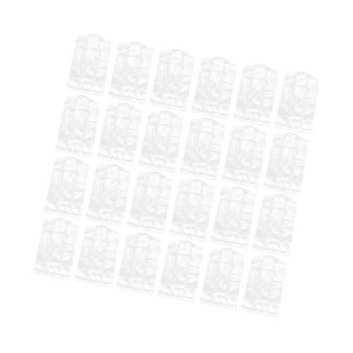 PRETYZOOM 50pcs Garment Storage Bag Hanging Suit Bags for Closet Material Dress Suit Cover for Moving Closet Organizer