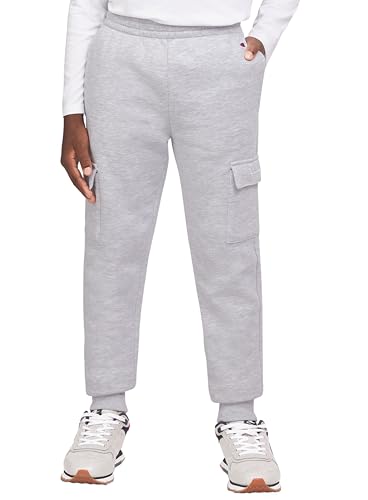 Champion Boys Sweatpant with Cargo Pockets Brushed Fleece Boys Cargo Joggers for Kids - image 4