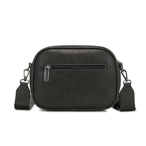 Image of Montana West Crossbody Bags for Women Cow Print Purse Triple Zip Shoulder Handbags with Wide Strap