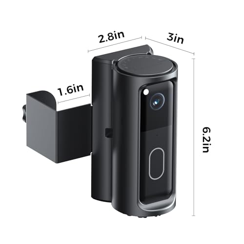 Support de sonnette Blink réglable à 360 degrés sans perçage pour porte