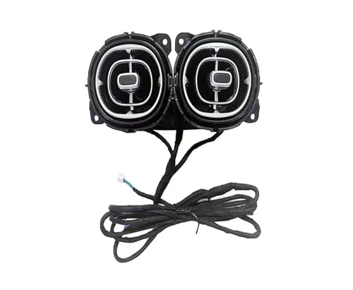 XCZPRKMXY 64 Color Colorful Luminous Rear Vent Without Programming Synchronous Color Change Compatible With Mercedes Benz GLC W254 2023