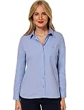 Street One Damen A343454 Hemdbluse, mid Sunny Blue, 42