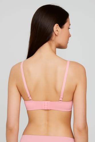 Image of Viola's Secret 6 Pack of Color Print T-Shirt Bras B Cup C Cup and D Cup