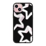 【Amazon.co.jp限定】CASETiFY コンパクト iPhone 15 Plus ケース [薄型軽量/耐衝撃/米軍MIL規格] - Dreamy Star - Black - クリア ブラック