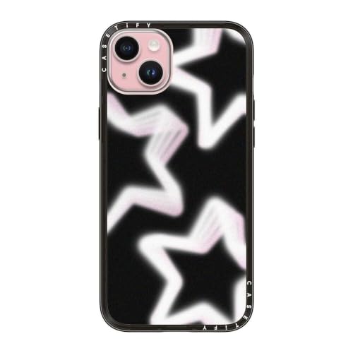 �yAmazon.co.jp����zCASETiFY �R���p�N�g iPhone 15 Plus �P�[�X [���^�y��/�ϏՌ�/�ČRMIL�K�i] - Dreamy Star - Black - �N���A �u���b�N