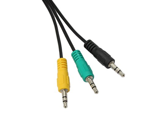 Cable de audio Jack 3.5mm macho a macho 1.5 m miniatura 3