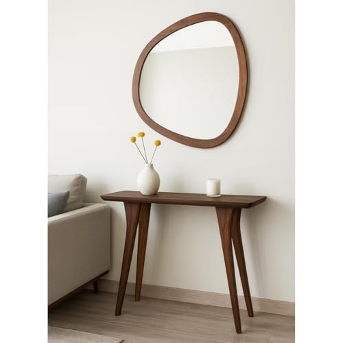 Image of 80cm Long Wooden Console Table for Living Room | Side Entrance Table for Home (80 * 25 * 77 Cm)