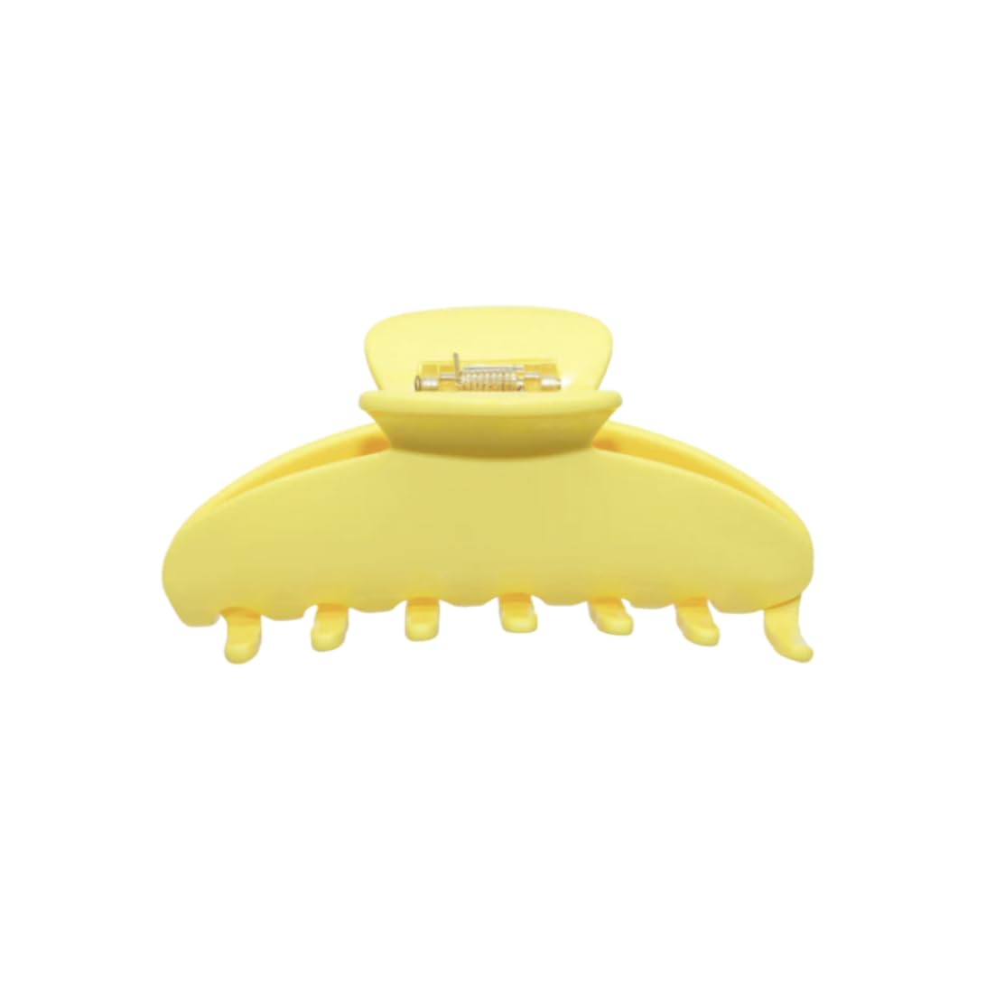 The RPZL Premium Acetate Big Hair Accessory | Oversized Claw Clip for Thick and Thin Hair | Stylish Hair Jaw for Women and Girls (Butter Yellow)