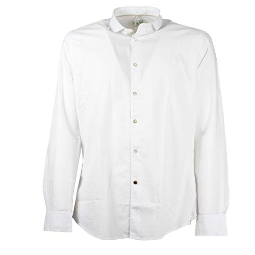Chemise Allée des Quais 963 Homme Blanc M : finis les plis, restez impeccable au bureau