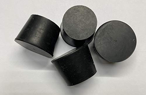 Image of Protection Force #7 Stopper Plug for 1-1 /4 inch 1-5 /16 inch 32-34mm Hole (Pack of 10) Tuibe Bottle Openning 1 3 /8-12 UNF 1 1 /2-6 UNC M35 M36 Thread Nut Paint Masking Reusable Rubber