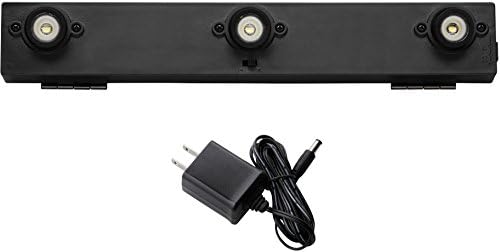 Viper Shadow Buster Dartboard Cabinet Mounted Display Light, with AC Adapter,Black.