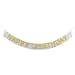 Happy Birthday Banner Gold Party Decoration Strip, 138inch Pre-Strung Sign Silver Metallic Tinsel Foil Fringe Curtains Slogn for Men Women Kit 21st 25th 27th 30th 35th 40th 50th 60th Bday Supplies