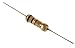 18K Ohm 1 Watt 5% Metal Oxide Resistor (25 Piece Lot) 281-18K-RC
