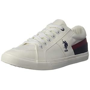 U.S. POLO ASSN. CLARKIN Men’s Casual Off White Sneakers (Size/8) (2531910312)