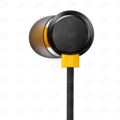 Image of Buds 2 Neo Bass Wired Earphones with Mic | for Realme 6 Pro | 3.5mm Audio Jack -(Black)