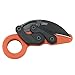 CRKT Provoke Orange Kinematic EDC Folding Pocket Knife: Morphing Karambit, Black Stonewash Stainless Steel Blade, Grivory Handle with Integrated Safety Lock, Low Profile Pocket Clip 4041O