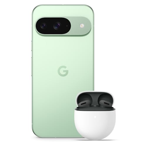 Google Pixel 9 – Android-Smartphone mit Gemini ohne SIM-Lock, erweiterte Kamerafunktion, 24 Stunden Akkulaufzeit und EIN...