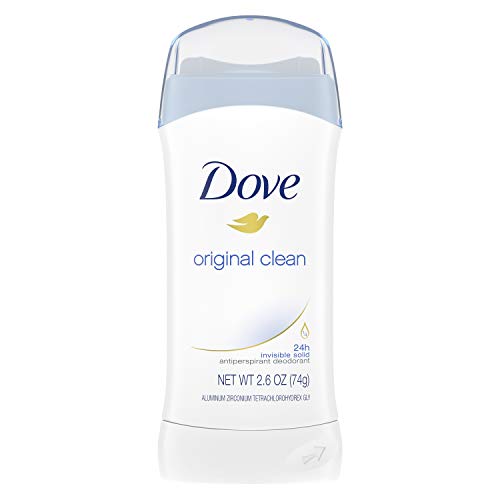 Dove Antiperspirant Deodorant 24-hour Sweat Protection Original Clean Deodorant for Women 2.6 oz