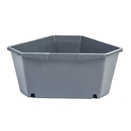 Paul Potato Starter Etage - stapelbar - Hochbeet/Pflanzgefäß/Blumentopf für Balkon, Garten und Terrasse (1 Etage, Anthrazit/Grau) Cover