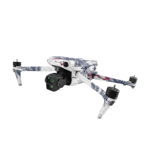Image of MightySkins Carbon Fiber Skin Compatible with DJI Air 3 - Tropical Jungle | Protective, Durable Textured Carbon Fiber Finish | Easy to Apply
