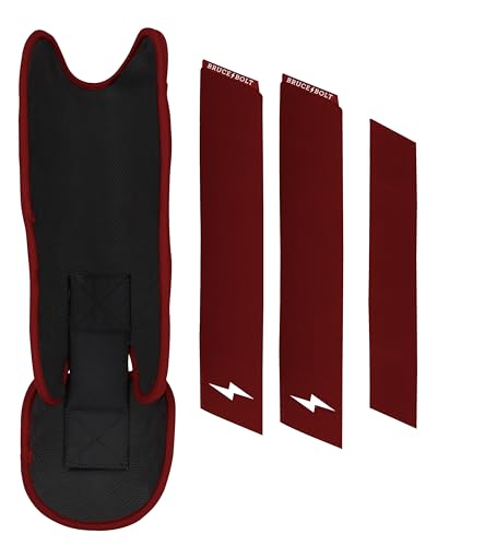 BRUCE BOLT Original Series Leg Guard - Maroon Youth - Thumbnail 5