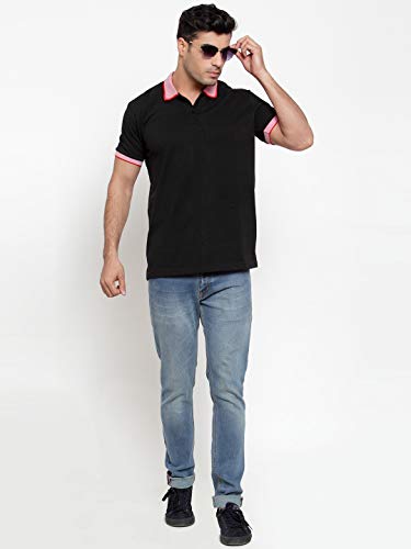 Image of Scott International Men's Cotton Regular Fit T Shirt