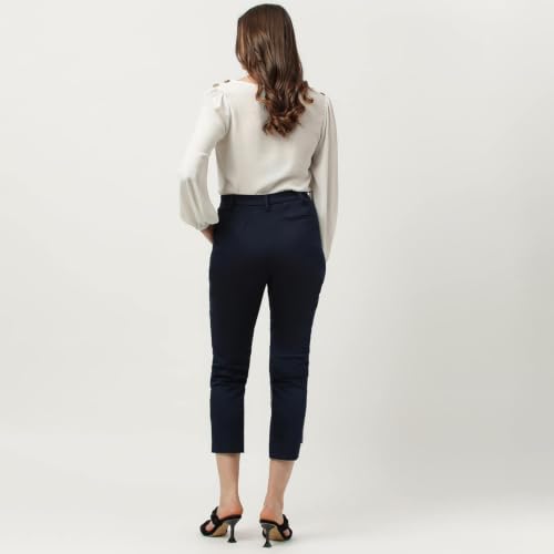 Image of Marks & Spencer Women's High Rise Slim Casual Pants