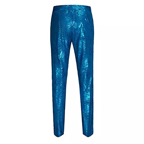 Men's Nightclub Suit Autumn Winter Print Wedding Dress Single Breasted Suit4