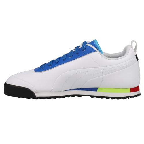 PUMA Kids Boys Roma Raceway Lace Up Sneakers Shoes Casual - White - Size 5.5 M3