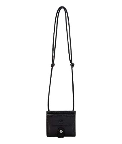 Preisvergleich Produktbild Liebeskind Berlin Damen Bond Bag - Necklace Cardholder Kreditkartenhülle, Schwarz (Black), 2x9x10 cm