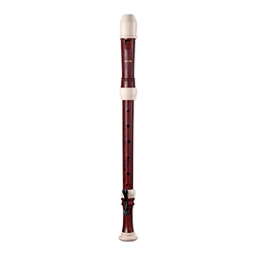 Woodi USA Tenor Recorder WRT-248BW2 Wood Simulated 2 Red Bird Eye & Ivory