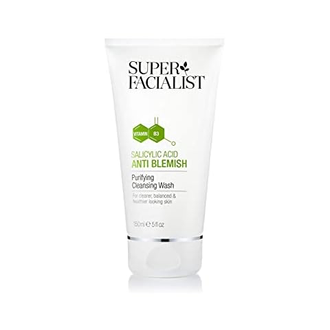 Super Facialist - Anti Blemish Purifying Cleansing Wash with Salicylic Acid & Niacinamide (Vitamin B3) , Face Cleanser & Face Wash for Clean and Clear Skin & Treat Acne, 150ml Cover