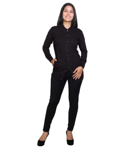 Image of Grand Line Winter wear Acrylic Lady Cardigan /Sweater for Casual and Evening outings