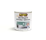 RUSTINS Brilliant White Gloss Paint 250ml