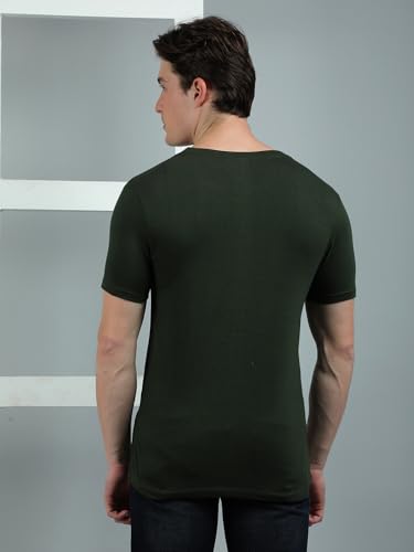 Image of Dollar Pack of 1 Cotton Solid Men Tshirt