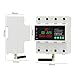 3 Phase 4 Wire 380V 100A bidirectional Electric Energy Power kWh Meter Automatic reclosing Over-Voltage and Under-Voltage Protector