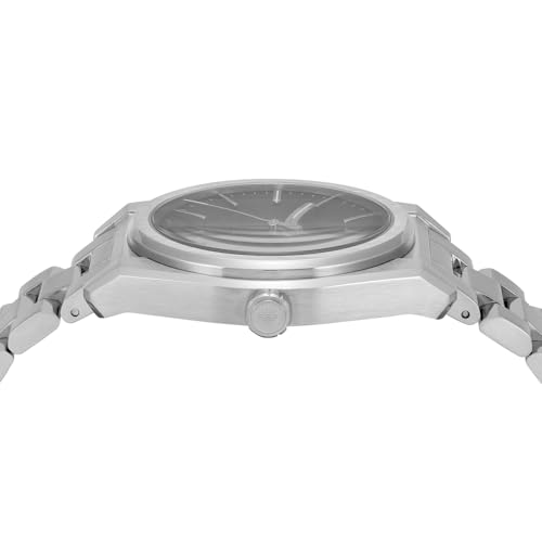 Emporio Armani Watch for Men, Quarz-Dreizeigerwerk und 41mm Gehäusegröße mit Edelstahlarmband – Ansicht 5