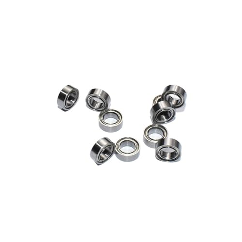 Roulements miniatures MR74ZZ 4 mm pour réparation de rollers et modèles réduits