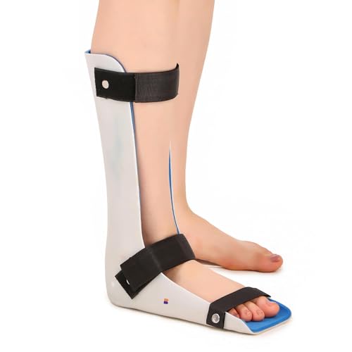 Image of Unisex Foot Drop Splint Made With polypropylene Material Inside Coated With Soft EVA Padding For Ankle Pain, Knee Support, Heel Support, Foot Care (L, Left)