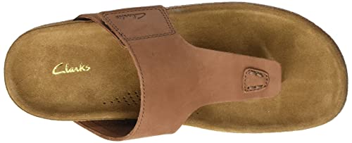 Clarks Pilton Post, Flip Flop, Uomo, Marrone (Dark...