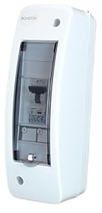 Roadeu 2P C16A Stromverteiler Sicherungskasten