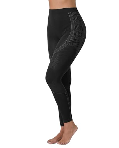 Risalti Thermounterhose Damen Lang Energy – Thermounterwäsche Für Damen Ohne Nähte Und Etiketten, Atmungsaktive Funktionsunterwäsche, Winter Leggings Zum Ski, Wandern, Laufen – Made In Italy Risalti Thermounterhose Damen Lang Energy – Thermounterwäsche Für Damen Ohne Nähte Und Etiketten, Atmungsaktive Funktionsunterwäsche, Winter Leggings Zum Ski, Wandern, Laufen – Made In Italy