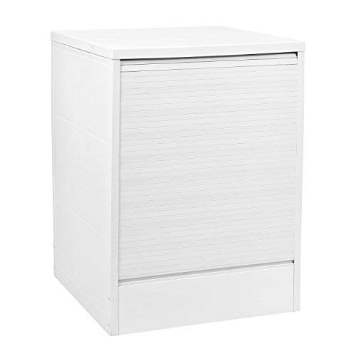 Trioplast ARMADIO BOX MOBILE COPRILAVATRICE RESINA LAVATRICE ASCIUGATRICE ESTERNO P. 68 cm