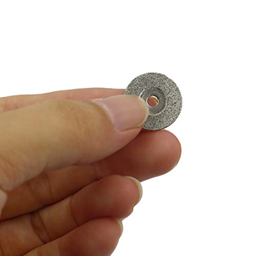 Btmb 10Pcs 16Mm Diamond Cutting Wheel Cut Off Discs Coated Rotary Tools With Mandrel For Dremel #TOP3