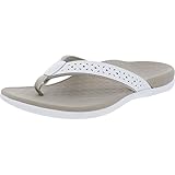 Vionic Women's Tide Perf Sandal (7 M US, White)